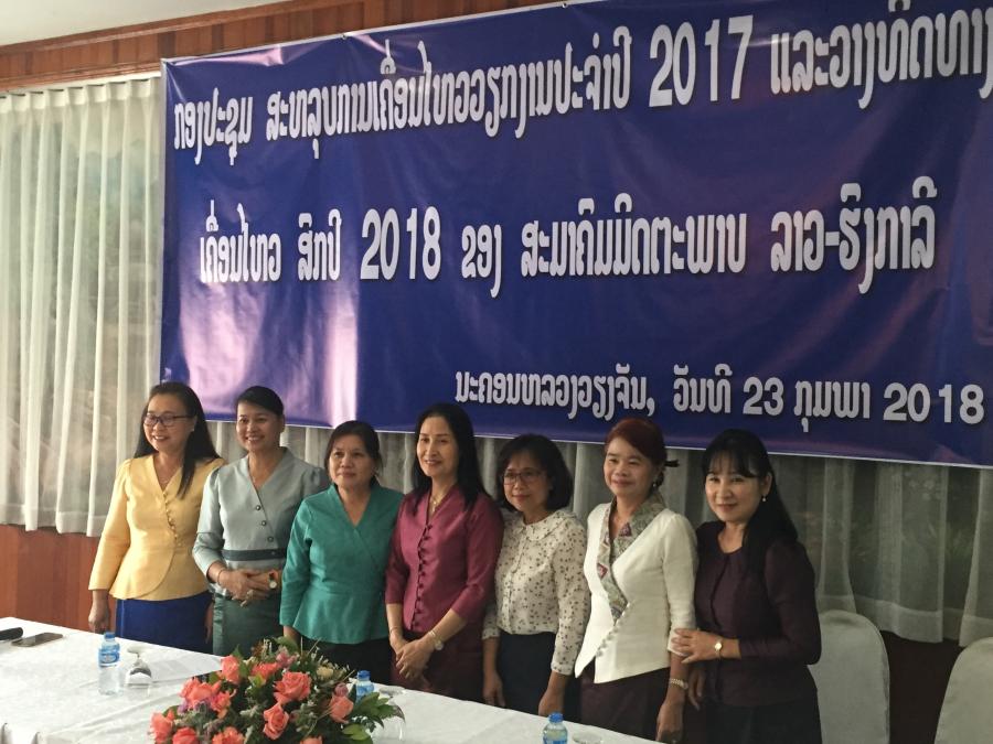 A Laoszi Magyar Baráti Társaság (LMBT) ülése
