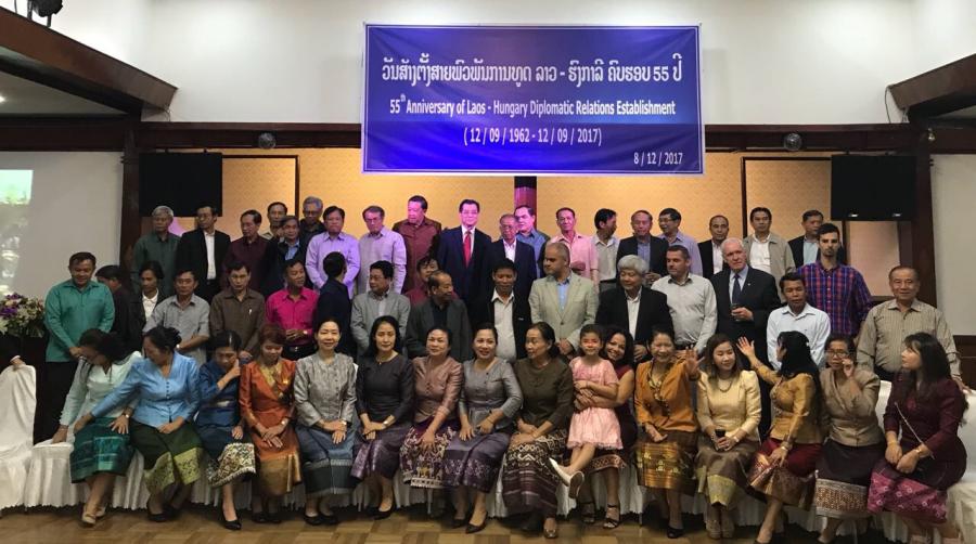 Magyar-laoszi diplomáciai kapcsolatok felvételének 55. évfordulója Vientiane-ban