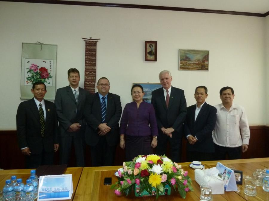 Magyar mezőgazdasági szakértői delegáció Laoszban